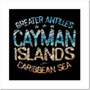 Cayman Islands on the Beach Posters and Art